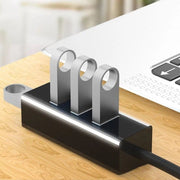 USBハブ USB2.0 4ポート HUB 15cmケーブル パソコン周辺機器 外付け USBポート拡張 増設 データ転送 PCアクセサリー デスクワーク オフィス