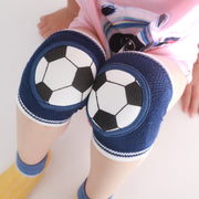 ひざ当て ニーパッド キッズ ベビー ジュニア 男の子 女の子 子供用 膝当て 膝サポーター 肘当て 保護 通気性 メッシュ スポーツ 可愛い