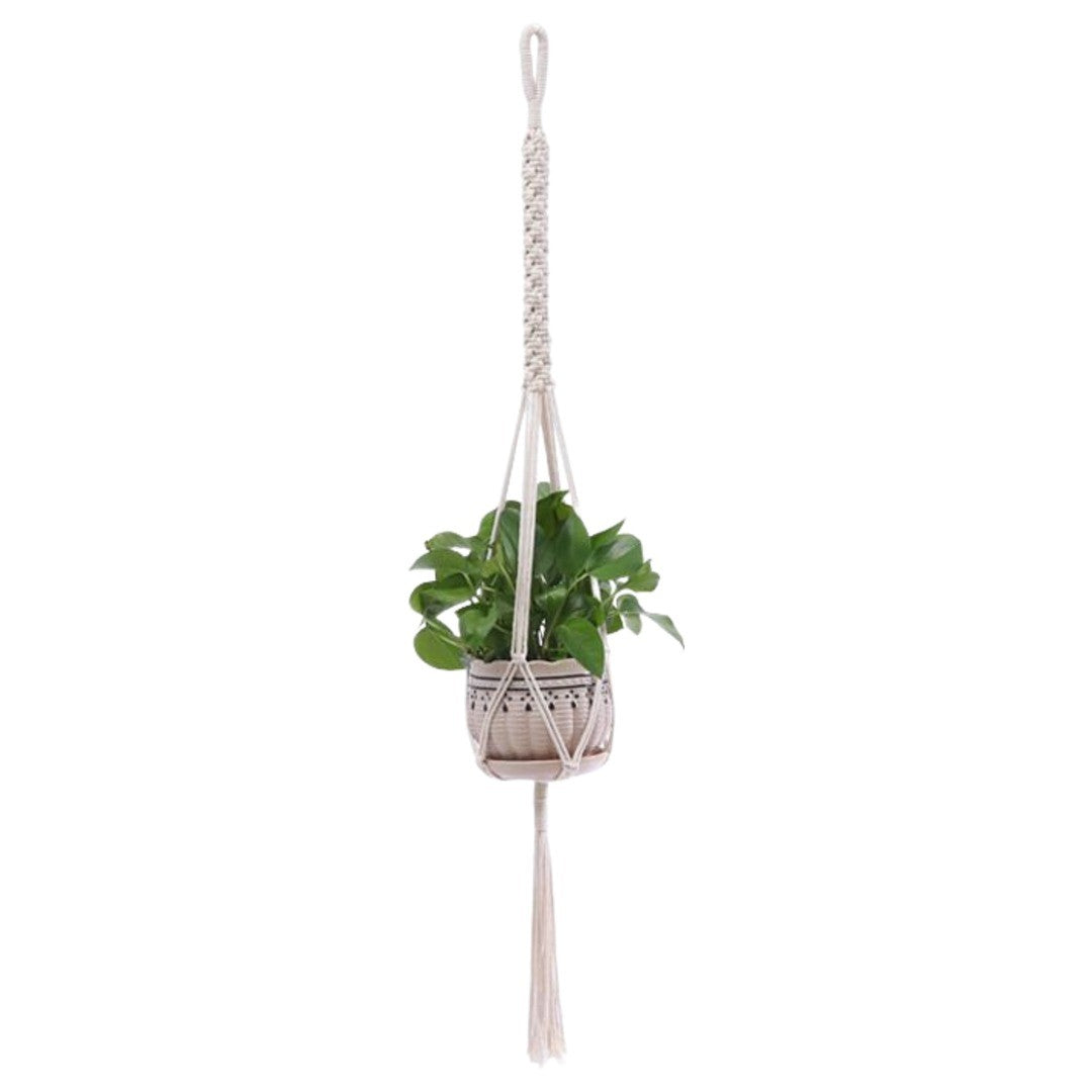 プラントハンガー ハンギングプランター 吊り下げ 観葉植物 ガーデニング用品 紐 ロープ 吊るす 植物用ハンガー 屋内 屋外 インテリア雑貨 園芸用品 おしゃれ