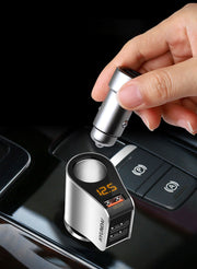 車用充電器 カーチャージャー シガーソケット USB 3ポート QC3.0 急速充電 車載充電器 車用品 カー用品 リチウム