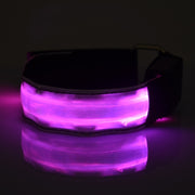 アームバンド 光る LEDライト 充電式 USB充電 腕輪 巻く リチウム ランニング ジョギング ウォーキング 散歩 夜間 早朝 安全対策 ライブ イベント 発光 ナイト 男女兼用 ユニセックス