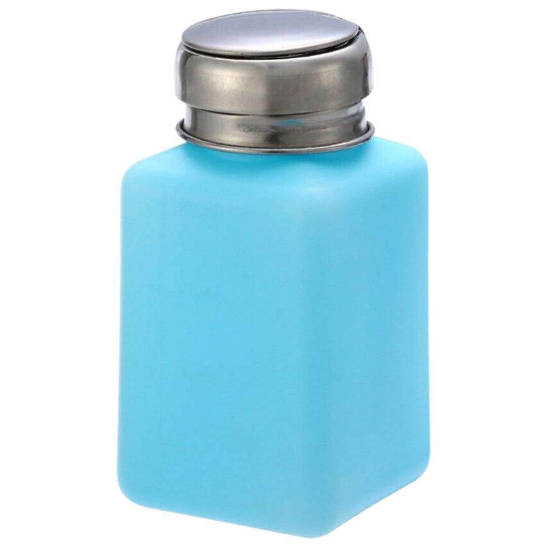リムーバーボトル 200ml リムーバーポンプ ディスペンサー 除光液 ネイル用品 ネイルアート用品 セルフネイル ジェルネイル マニキュア 便利 簡単 シンプル 青 白 ピンク