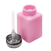 リムーバーボトル 200ml リムーバーポンプ ディスペンサー 除光液 ネイル用品 ネイルアート用品 セルフネイル ジェルネイル マニキュア 便利 簡単 シンプル 青 白 ピンク