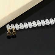 拡張パイプ 拡張チューブ 50個セット アンカー プラスチック素材 ネジ ねじ 螺子 DIY 工具 住宅設備 プラグ チューブ パイプ 固定チューブ 固定 拡張 家具 キャビネット 棚 ホワイト 白