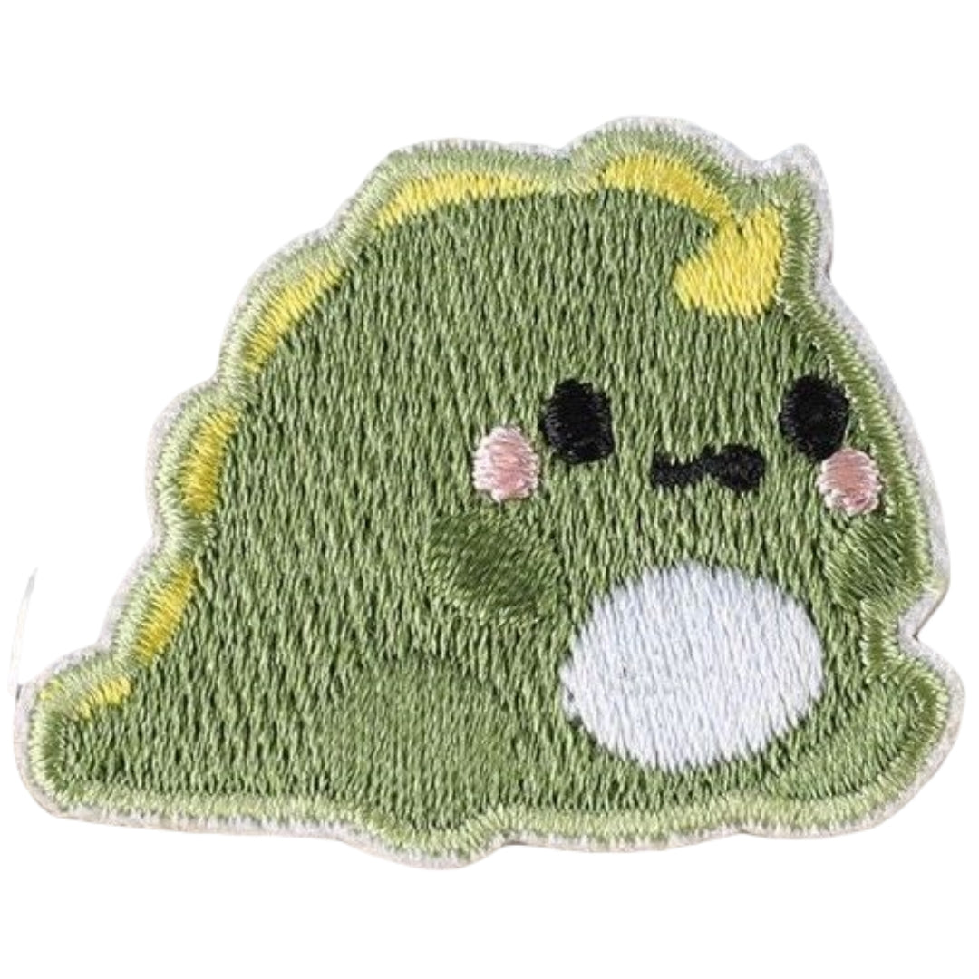 ワッペン アップリケ パッチ DIY ハンドメイド クラフト 布 手作り 手芸 刺繍 粘着テープ 入園準備 入学準備 アニマル 動物 恐竜 ユニコーン カエル クマ イヌ ウサギ ネコ キッズ 子ども 園児 幼児 小学生 バッグ 鞄 靴 シューズ 簡単