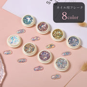 ネイルパーツ ネイルフレーク カラーフレーク ネイルアート ネイル用品 ネイルグッズ 六角形 ヘキサゴン ラメ キラキラ ブルー ピンク ゴールドカラー 華やか かわいい キュート おしゃれ