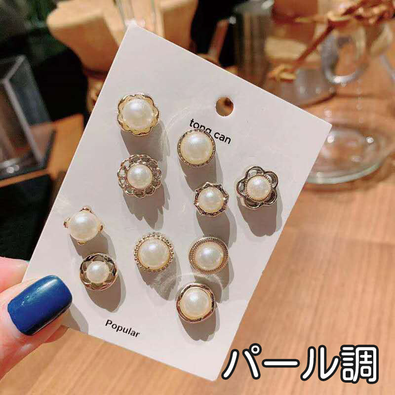ピンブローチ ピンズ 10個セット タックピン レディース 女性用 商品画像5