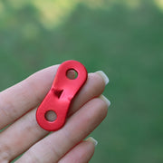 ロープテンショナー 単品 1個 自在金具 テント用 ロープストッパー ロープ固定 ガイラインライナー テントアクセサリー アジャスター 長さ調節 キャンプ タープ 設営 ロープ張り アウトドア