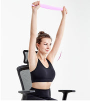 エクササイズバンド トレーニングチューブ ゴムバンド ストレッチ 筋トレ 伸ばす フィットネス ピラティス ヨガ 運動不足解消 スポーツ器具 おうち 自宅