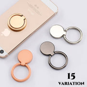 スマホリング リングスタンド スマホスタンド 落下防止 360度回転ホールドリング リングホルダー iPhone用 Android用 スマートフォン アイフォン マグネット 車載ホルダー対応 軽量 角度調整 180度 360°回転 指輪型 両面テープ シンプル