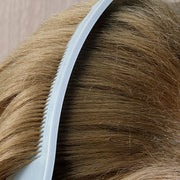 くし ヘアブラシ 櫛 カットコーム ヘアケア スタイリング 散髪 理髪 理容 美容師 ヘアアレンジ シンプル 単色 レディース メンズ 男女兼用