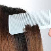 くし ヘアブラシ 櫛 カットコーム ヘアケア スタイリング 散髪 理髪 理容 美容師 ヘアアレンジ シンプル 単色 レディース メンズ 男女兼用
