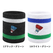 リストバンド 単品 片手分 男女兼用 メンズ レディース 汗止め 手首 スポーツ用品 バドミントン アウトドア ジョギング かわいい