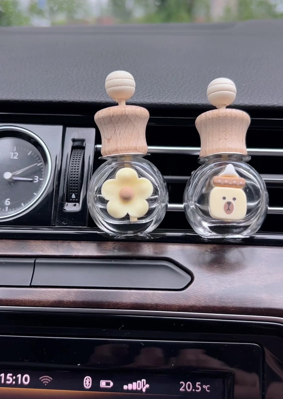 車用香水瓶 芳香剤ボトル カー用品 カーアクセサリー ボトル 花 商品画像4