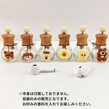 車用香水瓶 芳香剤ボトル カー用品 カーアクセサリー ボトル 花 商品画像5