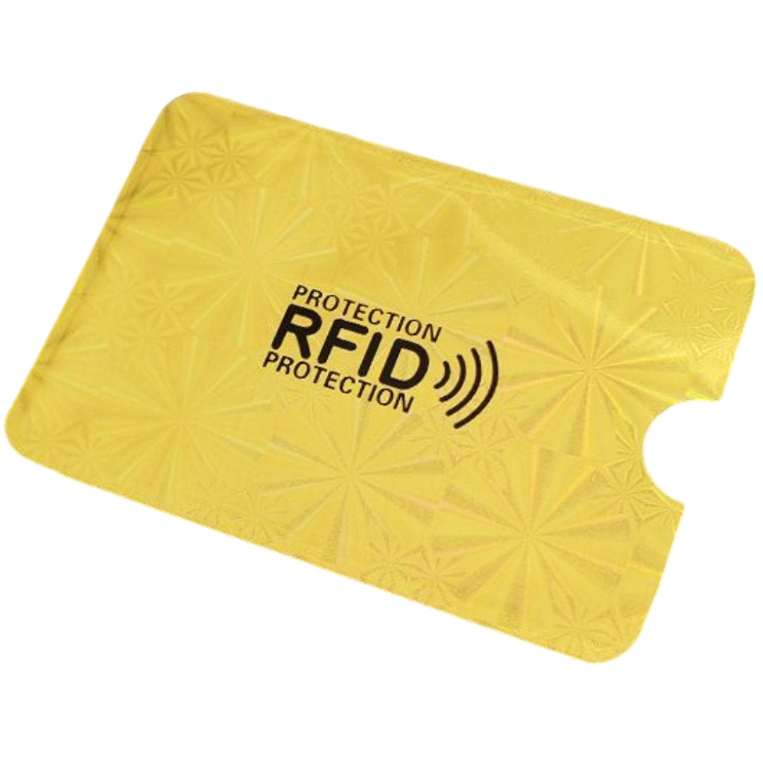 スキミング防止 カードケース RFID磁気防止 スリーブ 磁気データ カード情報保護 フラワー バリエーション画像