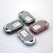 キーカバー スマートキーケース ホンダ 全面保護 落下防止 指紋防止 フィット フリード オデッセイ アコード CR-V Honda e シャトル 高級感