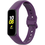 Galaxy Fit2交換用ベルト Samsung スマートウォッチ 腕時計用ベルト バンド R220 シンプル 無地 スポーティー おしゃれ サムスン ギャラクシー フィット2 替えベルト メンズ レディース