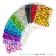 ネイルパーツ ネイルアート スパンコール グリッター ラメ フレーク デコネイル セルフネイル ネイル用品 ネイルグッズ キラキラ ハンドメイド