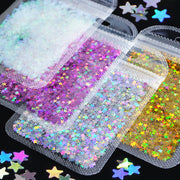 ネイルパーツ ネイルアート スパンコール グリッター ラメ フレーク デコネイル セルフネイル ネイル用品 ネイルグッズ キラキラ ハンドメイド