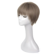 フルウィッグ ショートヘア レディース ショートボブ イメチェン 前髪あり ストレート コスプレ 仮装 可愛い カツラ ブラウン