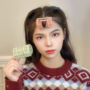 手巻きカーラー ヘアカーラー レディース ヘアアレンジ 前髪 巻き髪 スタイリング ふんわり シンプル くすみカラー 幅広 ゆる巻き ウェーブ 簡単 手軽 家庭用 女性用