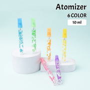 アトマイザー 詰め替え容器 スプレー ボトル 10ml クリア 香水 薔薇 バラ フラワー 花 持ち運び お出かけ 旅行 整理 収納 少量 入れ物