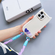 ネックストラップ ストラップ ネックホルダー スマホ スマートフォン 携帯電話 シンプル 首掛け カラバリ豊富 スマホアクセサリー