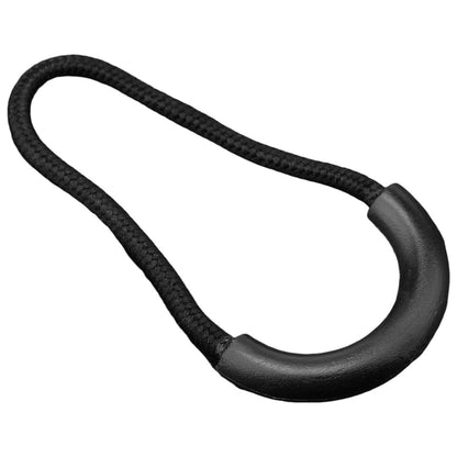 ジッパータブ ジッパープル U字型 同色5個セット ジッパーヘッド プルタブ ブラック バリエーション画像