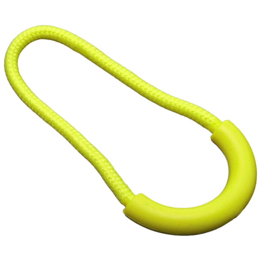 ジッパータブ ジッパープル U字型 同色5個セット ジッパーヘッド プルタブ イエロー バリエーション画像