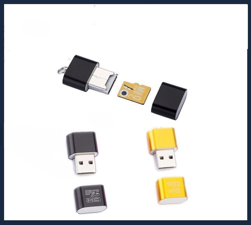 外付けカードリーダー ミニ高速USB 2.0カードリーダー デスクトップ ラップトップ ノートブック 商品画像2