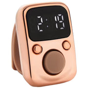 デジタルカウンター 数取り器 指用 リング型 計数機 測定器 カウント 時計 USB充電式 数量カウント 交通量調査 編み物 編み目 リチウム ミニ 小型