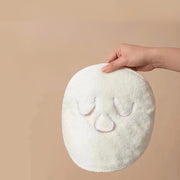 フェイスマスク フェイスタオル 蒸しタオル 耳掛け バックストラップ ゴムバンド 3穴 呼吸穴 保湿 保冷 ホット クール 美容 スキンケア
