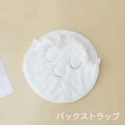 フェイスマスク フェイスタオル 蒸しタオル 耳掛け バックストラップ ゴムバンド 3穴 呼吸穴 保湿 保冷 ホット クール 美容 スキンケア