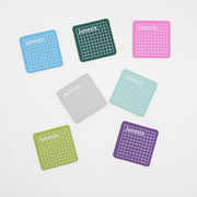 カッティングマット 6×6cm ミニサイズ コンパクト カッターマット カッターボード メモリ付き 文房具 カッター板 小さい DIY 工作 作業 ハンドメイド