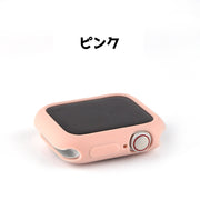 アップルウォッチカバー Apple Watch  保護 傷防止 汚れ防止 簡単装着 カラバリ豊富 38mm 41mm 42mm 40mm 44mm 45mm  シリーズ 1 2 3 4 5 6 7世代 SE アップル シンプル かわいい おしゃれ スマートウォッチアクセサリー 白 黒 赤 紫 クリア 緑 ピンク グレー