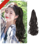 ポイントウィッグ ヘアウィッグ 部分ウィッグ つけ毛 レディース 女性 ポニーテール クリップ式 挟むだけ ロングヘア パーマ 巻き髪 カール ウェーブ イメチェン ゆるふわ 可愛い おしゃれ コスプレ