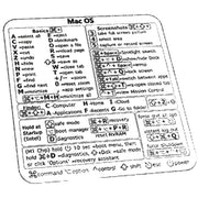ショートカットキー ステッカー パソコンアクセサリー シール Windows Mac Chromebook word excel Adobe Illustrator Photoshop Premere InDesign Audition Lightroom キーボードアクセサリー 便利 PC用品