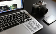 ショートカットキー ステッカー パソコンアクセサリー シール Windows Mac Chromebook word excel Adobe Illustrator Photoshop Premere InDesign Audition Lightroom キーボードアクセサリー 便利 PC用品