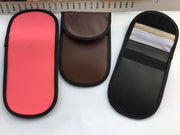 キーケース スマートキー収納 RFID スキミング防止 男女兼用 メンズ レディース 鍵入れ カード収納 無地 レザー調 通勤 通学 おしゃれ シンプル 女性用 男性用 ユニセックス ギフト プレゼント 贈り物 ピンク 黒 ブラウン