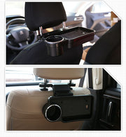 ドリンクホルダー 車用 後部座席 トレイ 車用 カーアクセサリー カー用品 テーブル カップトレイホルダー 便利グッズ 車載テーブル