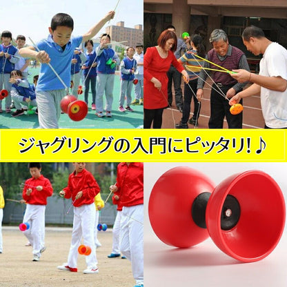 ディアボロ 中国コマ ジャグリング 大道芸 スティック ひも 商品画像4