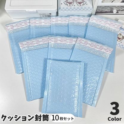 クッション封筒 封筒 単品 10枚セット 15×11cm 開封テープ付 商品画像