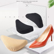 インソール つま先用 2個セット レディース 女性用 クッション つま先パッド 保護 衝撃吸収 靴ずれ防止 痛み緩和 サイズ調整可能 ソフト 柔らかい スポンジ 靴ケア パンプス ヒール
