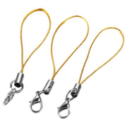 ストラップパーツ 10個セット キーホルダー カニカン カラバリ豊富 キーホルダーパーツ 部品 パーツ ハンドメイド DIY クラフトパーツ シンプル