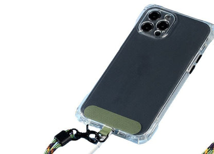 ショルダーストラップホルダー スマホショルダー 挟むだけ Dカン付き 単品 落下防止 商品画像2