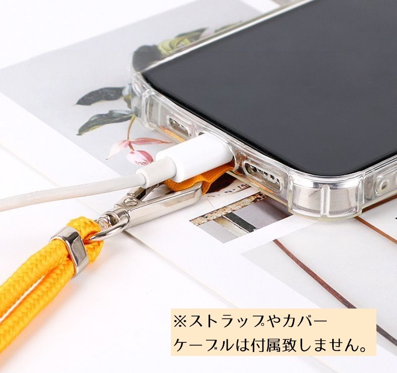 ショルダーストラップホルダー スマホショルダー 挟むだけ Dカン付き 単品 落下防止 商品画像3