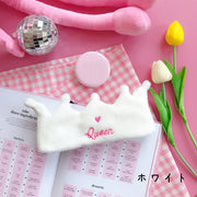 ヘアバンド タオル レディース バス用品 ヘッドバンド カチューム ゴム 王冠 クラウン かわいい