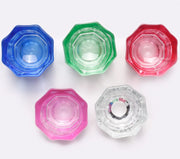 ダッペンディッシュ ジェルネイル 筆洗い グラス ネイルアート用品 水入れ クリア アクリルリキッド入れ ガラス容器 ネイルアート ネイル おしゃれ シンプル