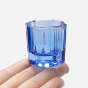 ダッペンディッシュ ジェルネイル 筆洗い グラス ネイルアート用品 水入れ クリア アクリルリキッド入れ ガラス容器 ネイルアート ネイル おしゃれ シンプル